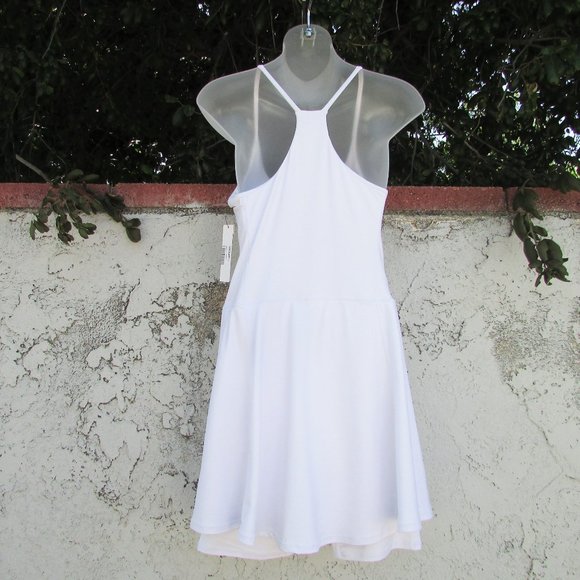 Aqua white fitness workout romper - Picture 8 of 8